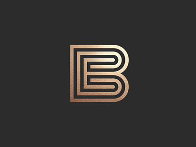 BE monogram logo