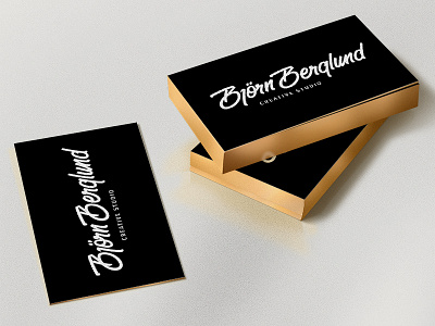 Business cards - paint edges? branding business card business cards hand lettering handlettering identity lettering logo logo design logo designer logotype logotypes