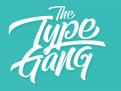 The Type Gang branding custom type customtype hand lettering handlettering identity lettering logo logo design logo designer logodesign logodesigner