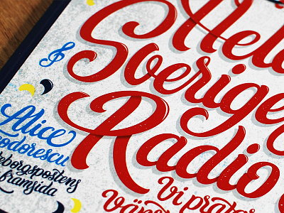 Close-up of hand-drawn typographic cover