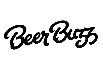 Beer Buzz logo customtype hand lettering handdrawn handlettering handmade lettering ligature ligatures logo logodesign logodesigner vector