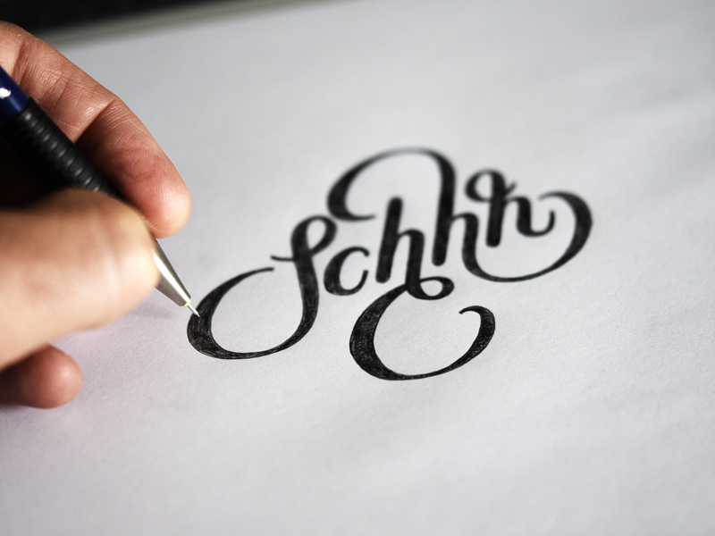 Lettering sketch for tattoo by Björn Berglund on Dribbble