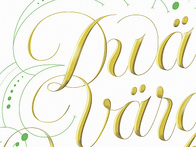 Lettering for an ad for Lendo