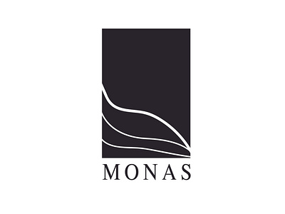 monas logo branding design illustration logo