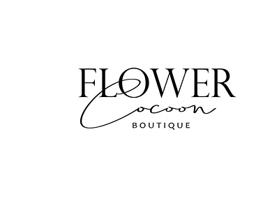 flower c logo branding design illustration logo typography vector