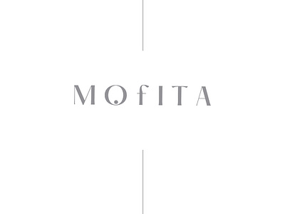 logo mofita branding design illustration logo typography vector