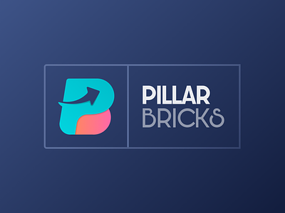 Pillar Brick (Real Estate) Logo Design