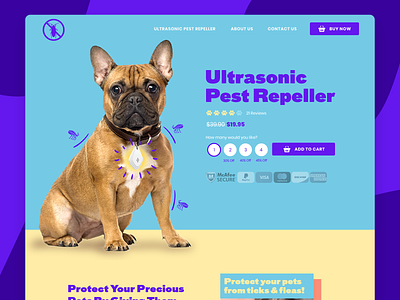 🦟 Ultrasonic Repeller - Landing Page 🐶🦟