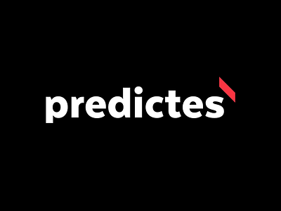 Predictes agency digital graphics it company kentico logo marketing predictes programming red website