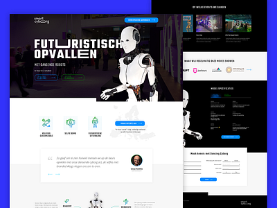 Homepage for Smart Cyborg 🤖