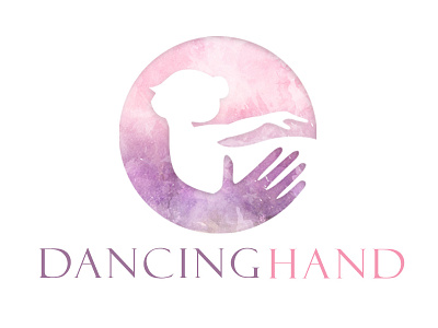 Dancing Hand Logo dance logo ui