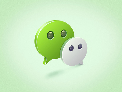 Wechat Icon For Mac 3d green icon mac os redesign ui wechat
