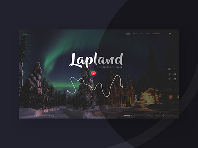 Lapland holiday landing page