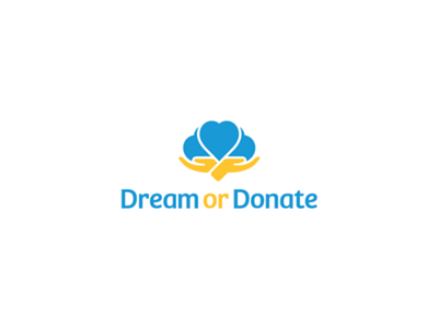 Dream Or Donate cloud crowdfunding dream hands heart