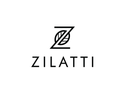 Zilatti Logo art decor decoration homeware leaf logo minimal modern monogram z