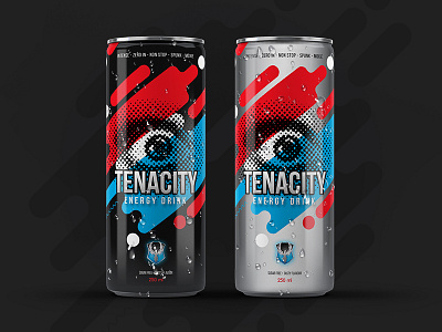 TENACITY - Energy Drink Packaging