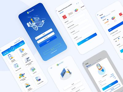 Payment APP app blue buy category clean design e commerce flat icons illustraion interactive minimal mobile mobile app payment ui user interface ux