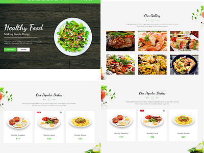 Restaurant Website Design animation app app animation app apps application app branding branding branding design landing page design photoshop restaurant website design vector web deisgn website banner website builder website concept wordpress wordpress blog wordpress blog theme wordpress design wordpress development