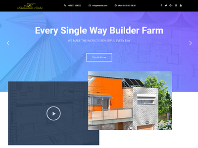 Builder Farm Website Design