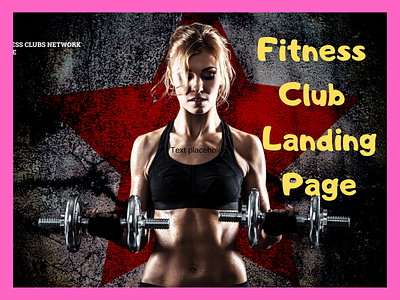Fitness Club Landing Page