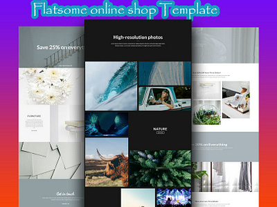 Flotsam Online Shop Website Design branding branding design design dribbble dribbble best shot flotsam icon illustration landing page landing page design online shop online shopping photoshop ui ux vector web deisgn website design wordpress wordpress design