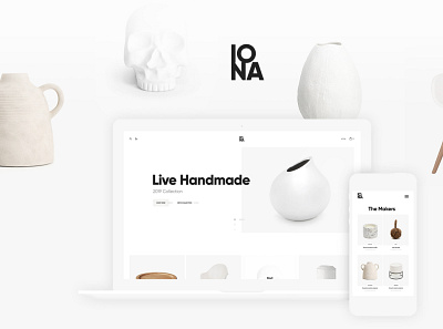 Iona - Handmade & Crafts Shop WordPress Theme handmade shop web design wordpress wordpress design wordpress handmade theme wordpress shop wordpress theme wordpress themes