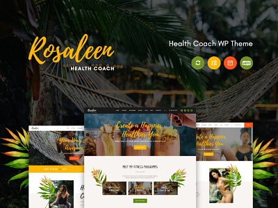 Rosaleen - Health Coach, Speaker & Motivation WordPress Theme