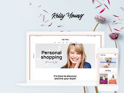 Kelly Young - Personal Stylist WordPress Theme