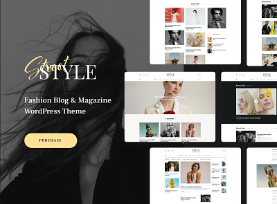 Street Style - Fashion & Lifestyle Personal Blog WordPress Theme blog design web design webdesign wordpress wordpress design wordpress theme wordpress themes