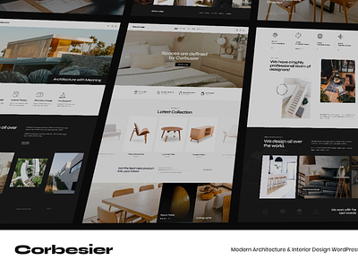 Corbesier - Modern Architecture & Interior Design WordPress Them