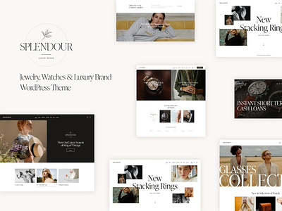 Splendour - Jewelry & Watches WordPress Theme