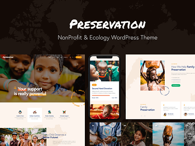 Preservation - NonProfit & Ecology WordPress Theme