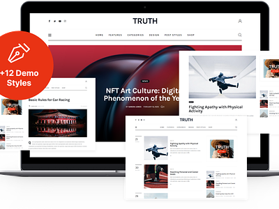 Truth - Full Site Editing (FSE) Blog WordPress Theme