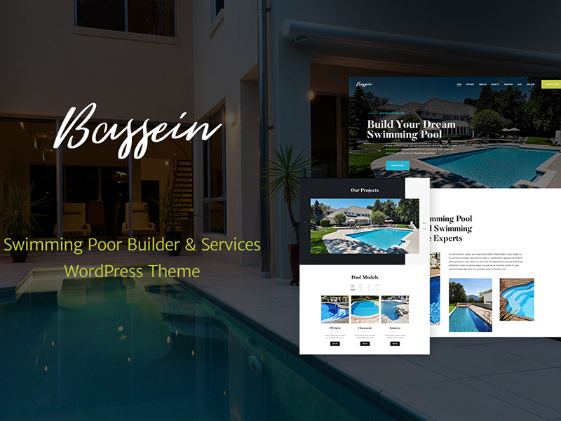 Bein Swimming Pool Service Wp Theme By Themerex Dribbble Bein Swimming Pool Service Wp Theme Plumber Website Template Plumbing WordPress