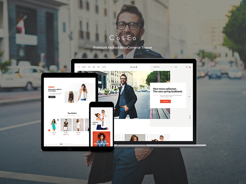 Coleo Fashion Clothing Store WP Theme by ThemeRex on Dribbble