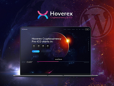 Hoverex | Cryptocurrency & ICO WP Theme bitcoin blockchain crowdfunding crypto crypto currency cryptocurrency wordpress theme ico wordpress theme wordpress wordpress theme