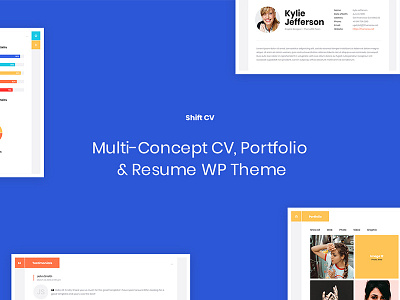 ShiftCV - Blog \ Resume \ Portfolio \ WordPress Theme