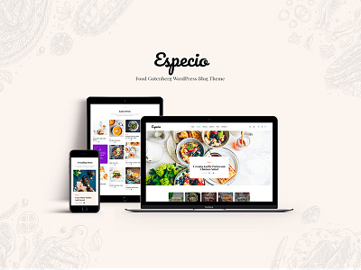 Especio | Gutenberg Food Blog WordPress Theme blog blog wordpress theme food blog food blog wordpress food blog wordpress theme food blogger gutenberg gutenberg blog wordpress theme gutenberg wordpress theme