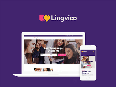Lingvico | Language Center & Training Courses WordPress Theme