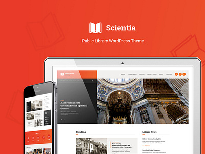 Scientia | Public Library & Book Store Education WordPress Theme