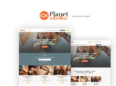 Planet Shakers | Church & Religion WordPress Theme blog blogging business web design webdesign wordpress wordpress design wordpress theme wordpress themes