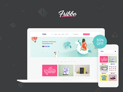 Fribbo - Freebies Blog WordPress Theme