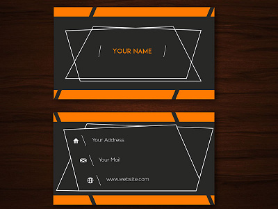 Creative Business Card Design business card business card design creative creative business card graphic design illustrator