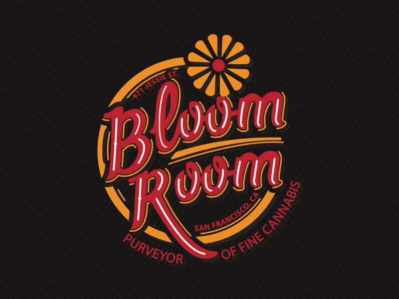 Bloomroom Logo Animation animation bloomroom brazilero curva script logo