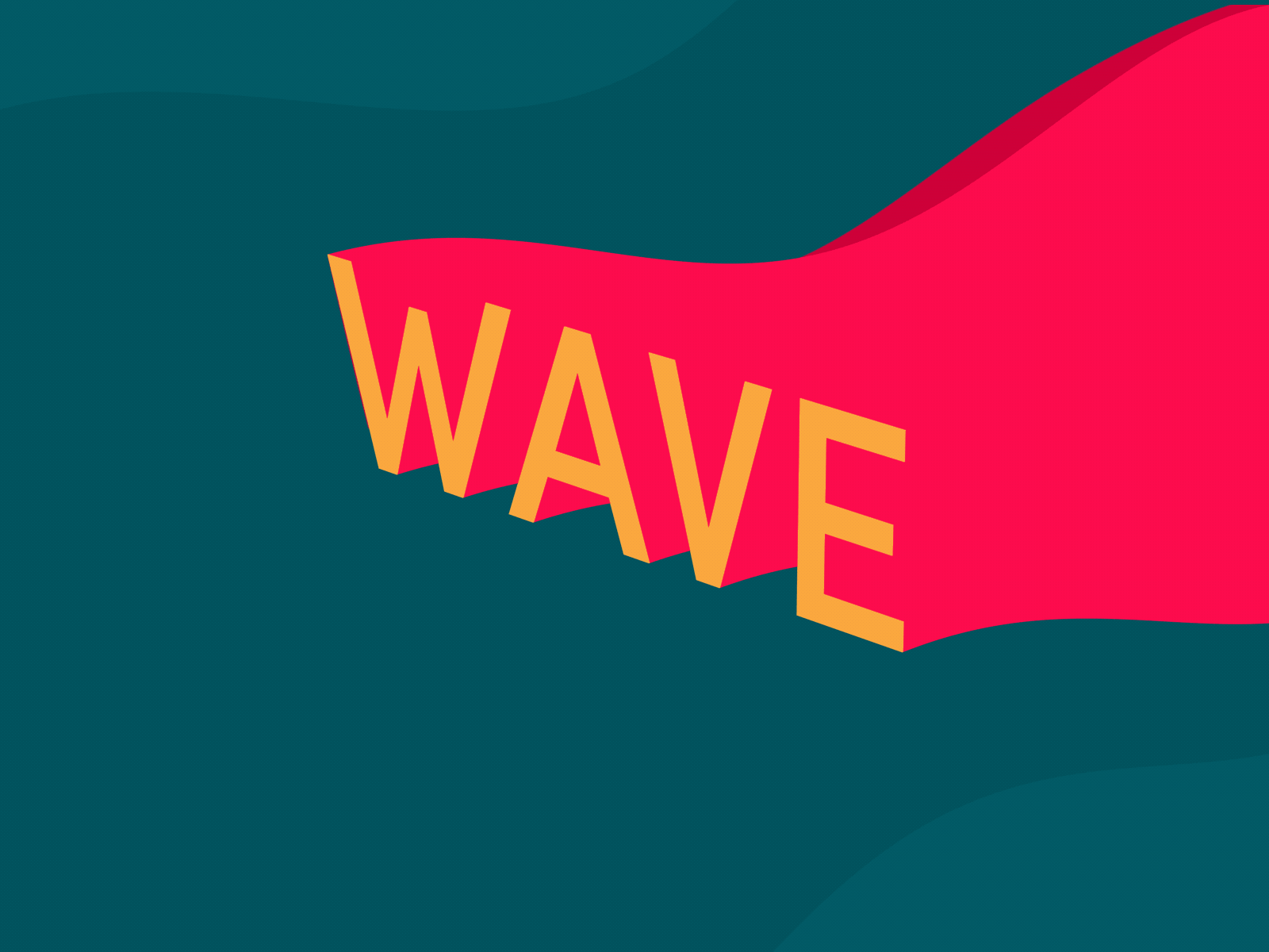 INFINITY WAVE 2d animation 3d animation cinema4d infinity wave looped wave mograph wave