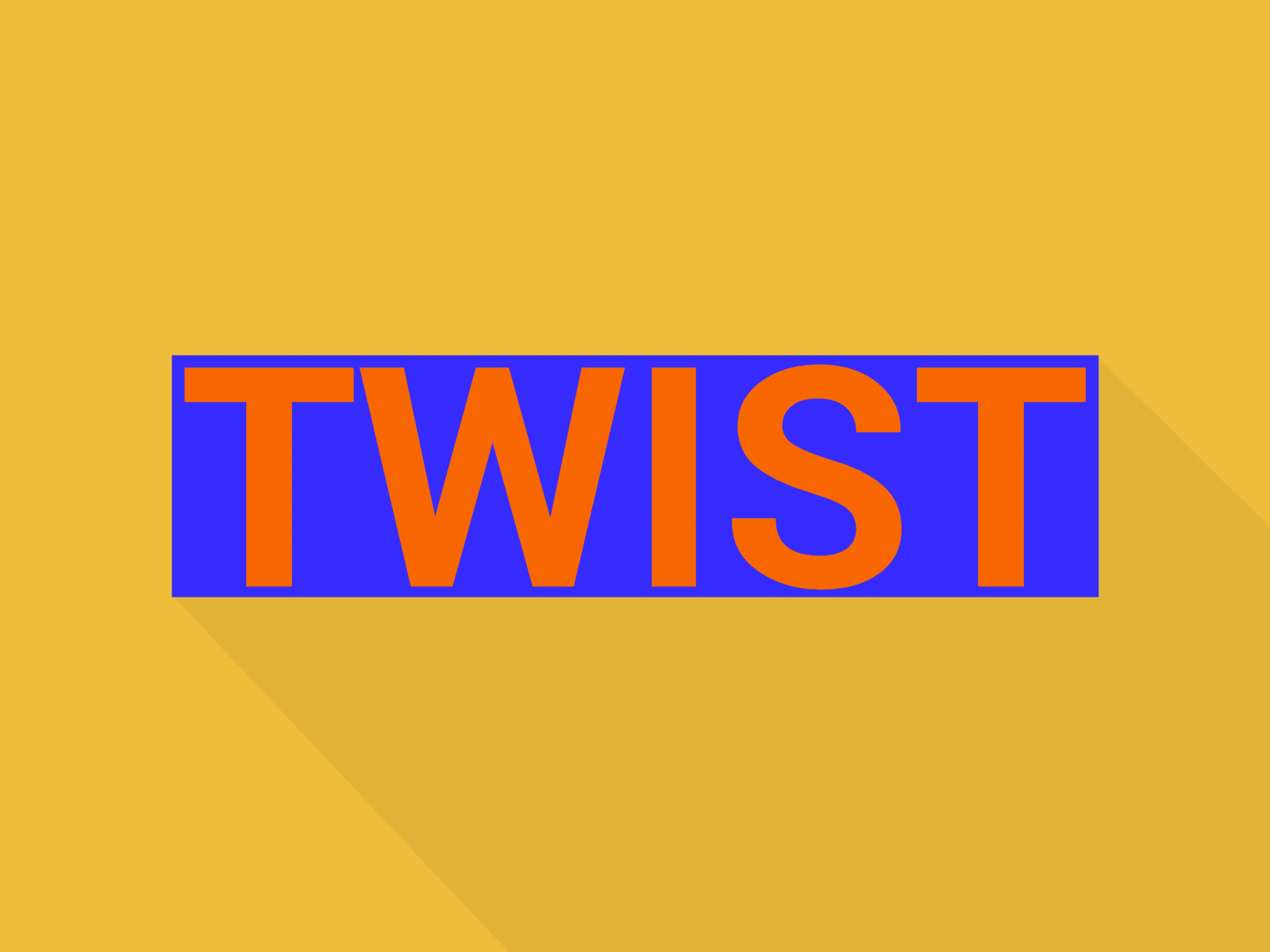 TWIST 2d animation 3d after effects animation cinema4d illustration shapes