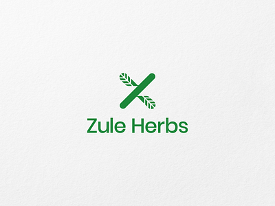 Zule Herbs Logo branding branding design logo logodesign nature logo