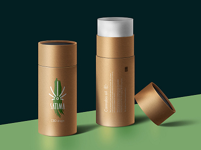 Satima packaging cannabis cbd drops packaging satima