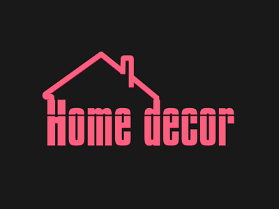 Home decor branding digital illustration homedecor illustration logo vector