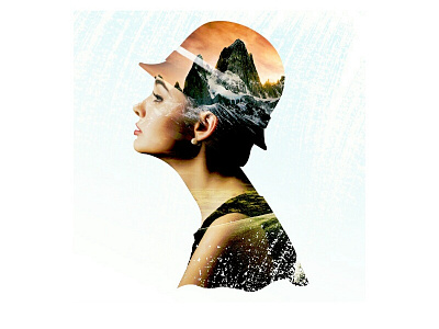 Photo Collage - Double Exposure brush collage creative design doubleexposure illustration